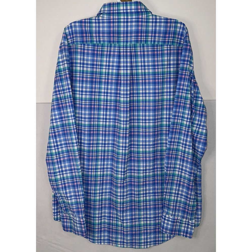 Vineyard Vines Performance Mens M Blue & Multicolor Classic Fit Tucker Shirt‎ - Picture 4 of 6